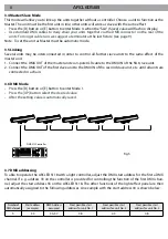 Предварительный просмотр 22 страницы ProLights ARCLED5118 User Manual