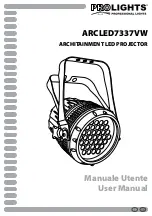 ProLights ARCLED7337VW User Manual предпросмотр