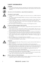 Предварительный просмотр 4 страницы ProLights ArcPod 15VW User Manual