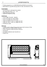 Предварительный просмотр 6 страницы ProLights ARCPOD27Q User Manual