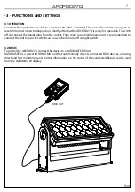 Предварительный просмотр 9 страницы ProLights ARCPOD27Q User Manual