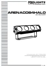 ProLights ARENACOB4HALO User Manual предпросмотр