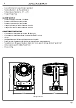 Preview for 6 page of ProLights ARIA 700SPOT User Manual