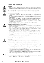 Preview for 4 page of ProLights Astra Profile400 User Manual