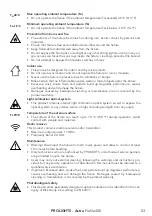 Preview for 5 page of ProLights Astra Profile400 User Manual