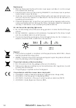 Предварительный просмотр 6 страницы ProLights Astra Wash19Pix User Manual