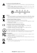 Preview for 6 page of ProLights Astra Wash19PixIP User Manual