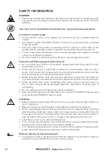 Preview for 4 page of ProLights Astra Wash37Pix User Manual