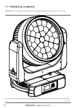 Preview for 34 page of ProLights Astra Wash37Pix User Manual