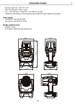 Предварительный просмотр 31 страницы ProLights CROMOBEAM260 User Manual