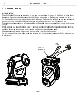 Предварительный просмотр 38 страницы ProLights CROMOSPOT400 User Manual