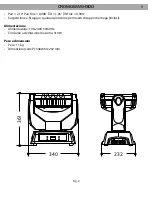 Preview for 9 page of ProLights Cromowash300 User Manual