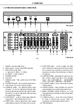 Предварительный просмотр 25 страницы ProLights CYBER192 User Manual