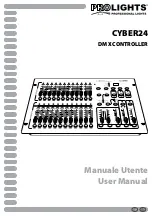 ProLights Cyber24 User Manual preview