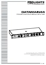 ProLights DATAMAIN44 User Manual предпросмотр