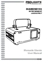 Preview for 1 page of ProLights Diamond 193 User Manual