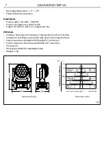 Предварительный просмотр 6 страницы ProLights DIAMOND19TW User Manual