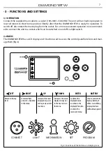 Предварительный просмотр 9 страницы ProLights DIAMOND19TW User Manual