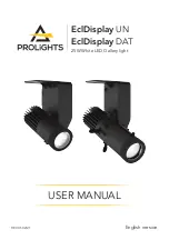 ProLights EclDisplay DAT User Manual предпросмотр