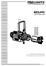 ProLights ECLFC User Manual preview
