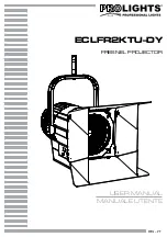 ProLights ECLFR2KTU-DY User Manual предпросмотр