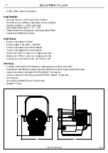 Preview for 6 page of ProLights ECLFR2KTU-DY User Manual