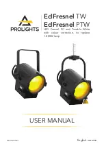 ProLights EclFresnel PTW User Manual предпросмотр