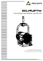 ProLights ECLFRJPTW User Manual предпросмотр