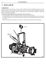 Предварительный просмотр 10 страницы ProLights Eclipse FC User Manual