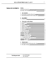 Preview for 17 page of ProLights ECLIPSE FRESNEL DY User Manual