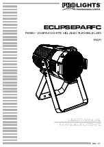 ProLights ECLIPSEPARFC User Manual предпросмотр