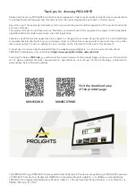 Предварительный просмотр 2 страницы ProLights EclMiniProfile TRWD User Manual