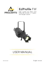 ProLights EclProfile FW User Manual preview