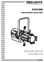 ProLights Evo190E User Manual preview