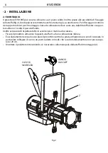 Preview for 8 page of ProLights Evo190E User Manual