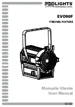 ProLights EVO90F User Manual предпросмотр