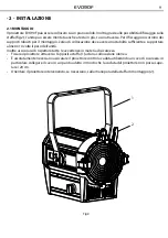 Preview for 9 page of ProLights EVO90F User Manual