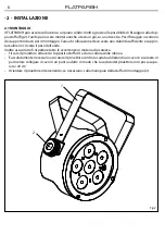 Предварительный просмотр 8 страницы ProLights FLATPAR6H SUPERSLIM LEDPAR User Manual