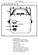 Preview for 21 page of ProLights FULLMOON User Manual