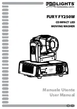 ProLights FURY FY250W User Manual preview