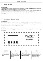 Предварительный просмотр 27 страницы ProLights FURY FY250W User Manual