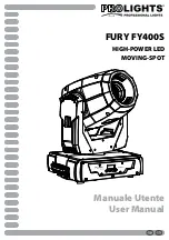 Preview for 1 page of ProLights Fury FY400S User Manual