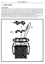 Предварительный просмотр 34 страницы ProLights Halurock User Manual