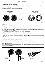 Предварительный просмотр 39 страницы ProLights Halurock User Manual