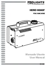 ProLights HERO H080F User Manual preview