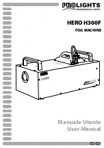 ProLights HERO H300F User Manual preview