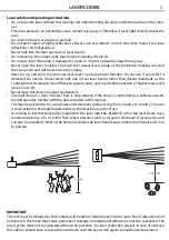 Предварительный просмотр 21 страницы ProLights LASERCOMBY User Manual