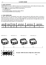 Предварительный просмотр 30 страницы ProLights LASERCOMBY User Manual