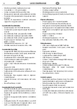 Preview for 8 page of ProLights LEDCOMPASS8 User Manual