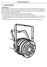 Preview for 8 page of ProLights LEDPAR641884IN1 User Manual